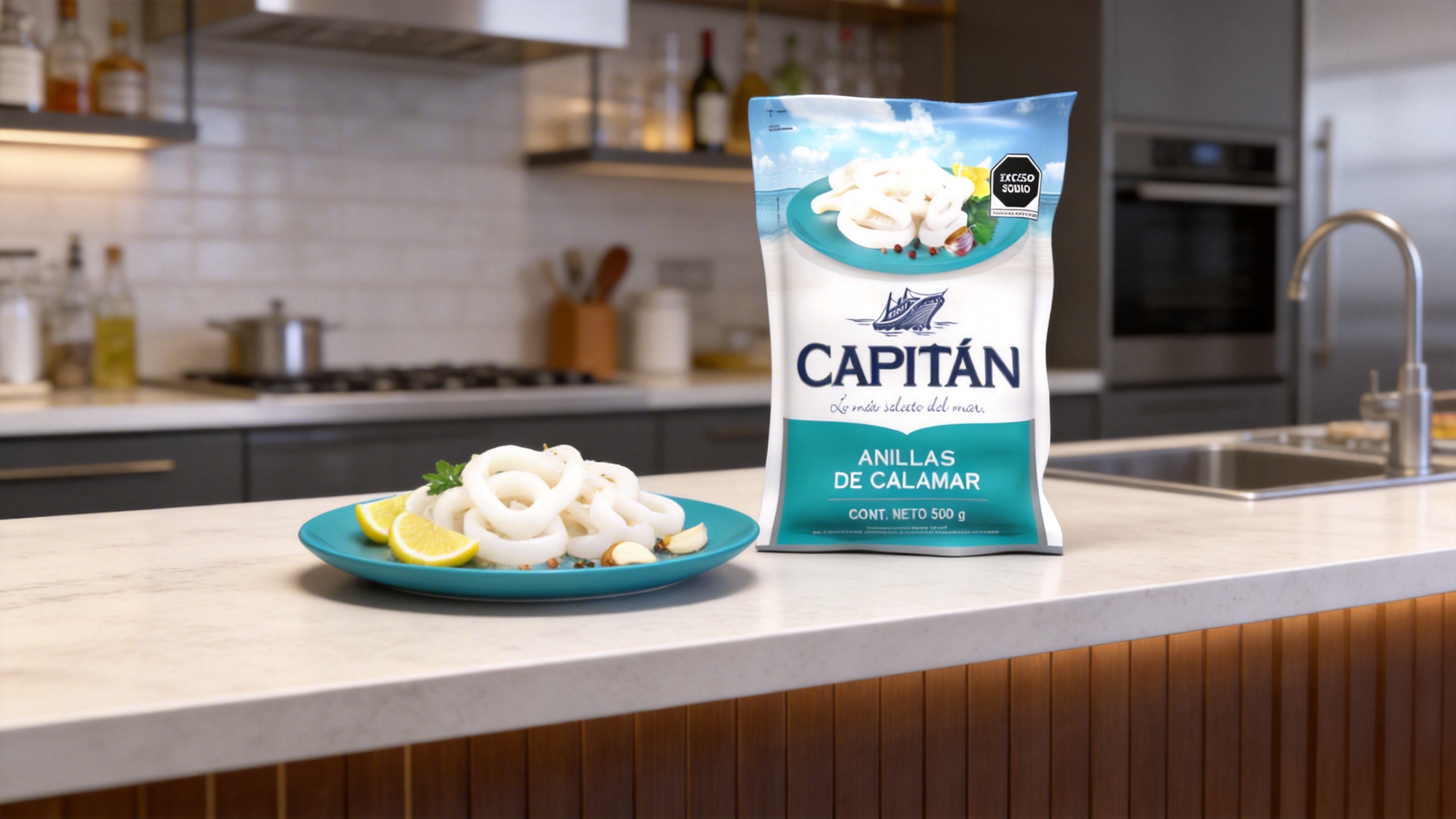 Tubos y Tentáculos de Calamar — Capitán