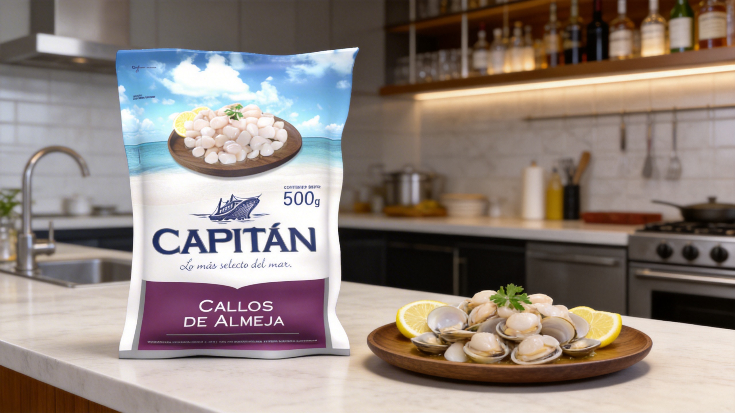 Callos de Almeja — Capitán