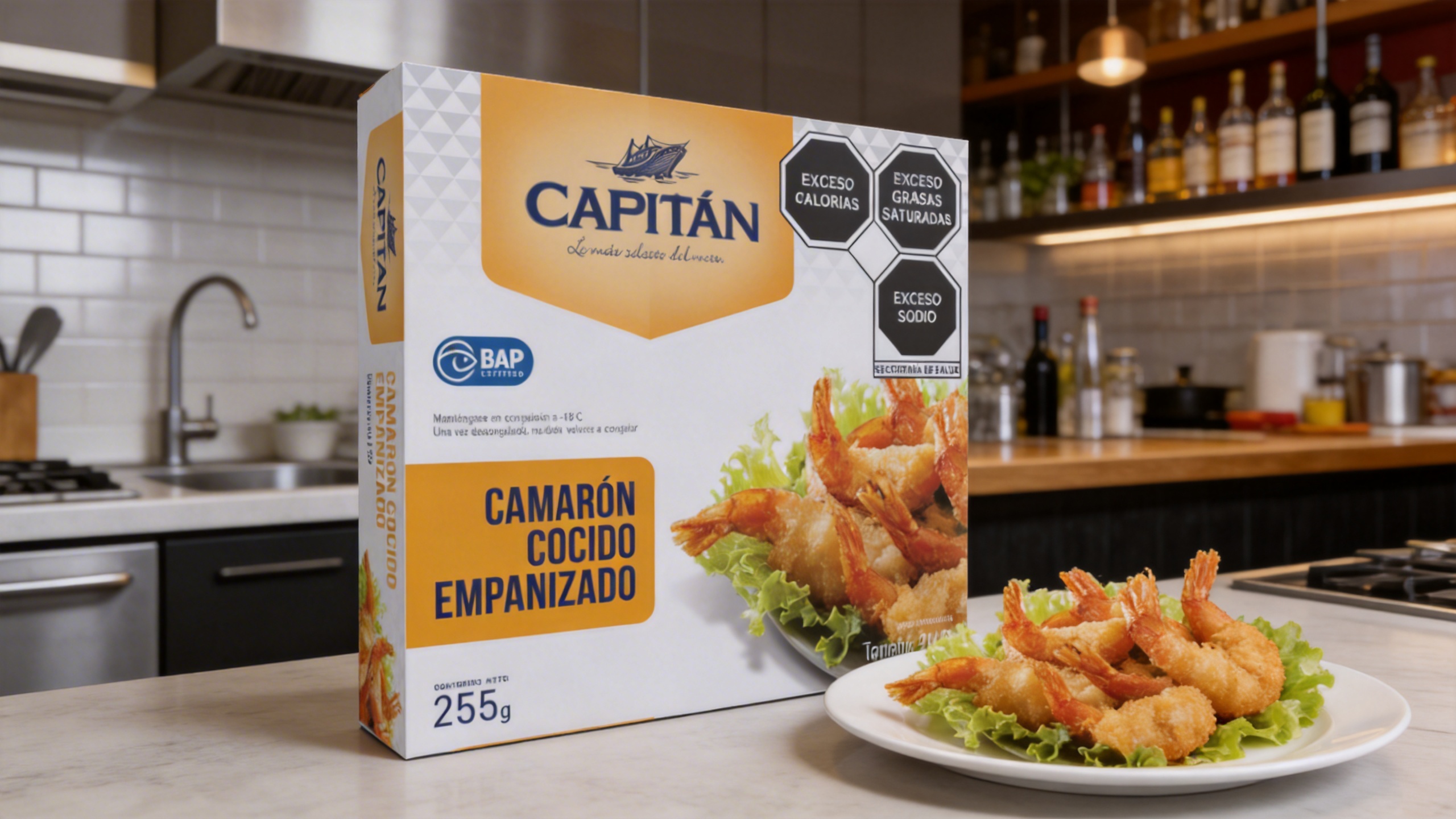 Camarones Empanizados — Capitán