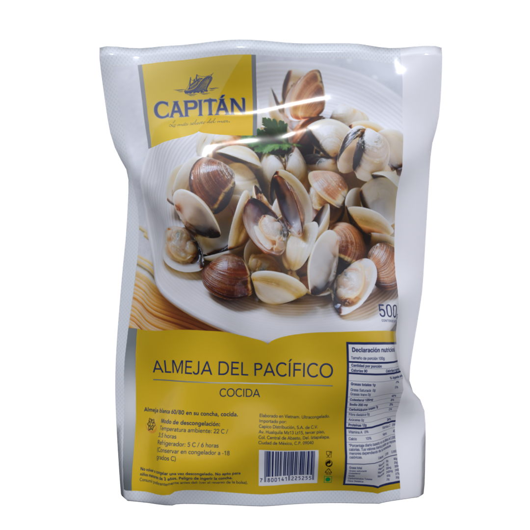 Almeja del Pacífico Cocida